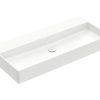 Villeroy & Boch Memento 2.0 – Möbelwaschtisch 1000×470 Mm, Ohne Überlauf, Ohne Hahnloch, CeramicPlus, Alpinweiß 4A221FR1 13