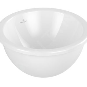 Villeroy & Boch Loop&Friends – Einbauwaschbecken, Durchmesser 450 Mm, Ohne Überlauf, Alpinweiß 4A600101 10