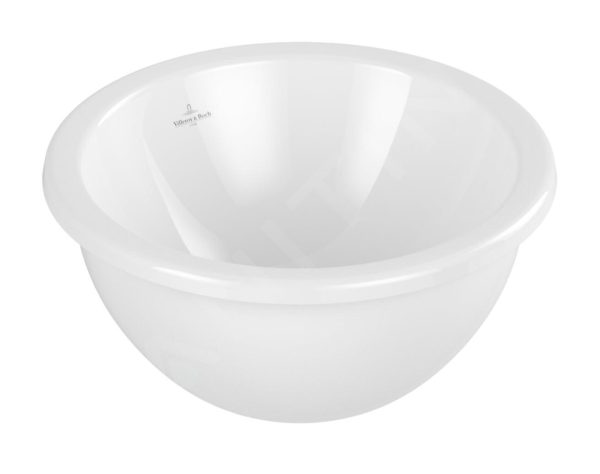 Villeroy & Boch Loop&Friends – Einbauwaschbecken, Durchmesser 450 Mm, Ohne Überlauf, Alpinweiß 4A600101 4