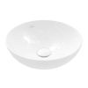 Villeroy & Boch Loop&Friends – Aufsatzwaschtisch, Durchmesser 420 Mm, Mit Überlauf, CeramicPlus, Stone White 4A4600RW 8