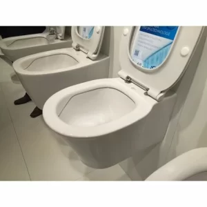 Ideal Standard Connect Air Standtiefspülklosett-Kombination AquaBlade, E0137, Farbe: Weiß Mit Ideal Plus – E0137MA 6