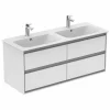 Ideal Standard Mdwaschtischunterschrank Connect AIR,4Ausz., 1200x440x5 X 17mm, Weiß Und Hellgrau, E0822KN 7