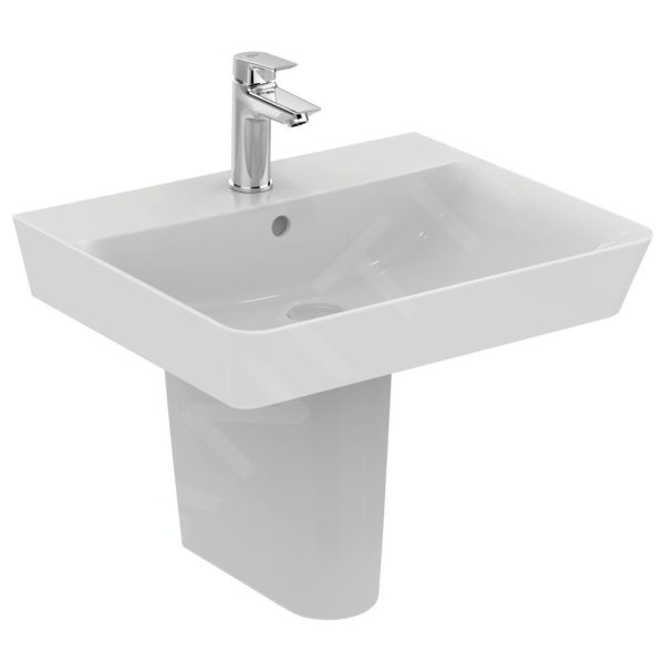 Ideal Standard Connect Air – Waschbecken Cube 550x460x160 Mm, Mit 1 Hahnloch, Weiß E029901 4