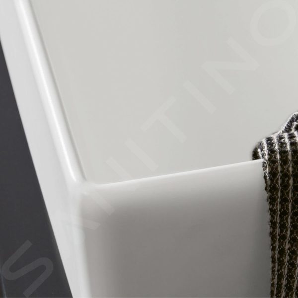 Villeroy & Boch Memento 2.0 – Doppelwaschbecken 1200×470 Mm, Mit Überlauf, 2 Hahnlöchern, CeramicPlus, Alpinweiß 4A22C4R1 4