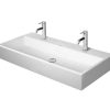 Duravit Vero Air – Möbel-Doppelwaschtisch 1000×470 Mm, Ohne Überlauf, Mit Hahnlöchern, Weiß 2350100072 13