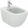 Hänge-Bidet Mit Unterputz-Armaturen Ideal Standard Tesi Aus Vitreous China Seidenweiß | Weiß 10