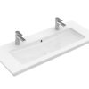 Villeroy & Boch Venticello – Möbelwaschtisch 1200×500 Mm, Mit Überlauf, 2 Hahnlöchern, Alpinweiß 4104CK01 16