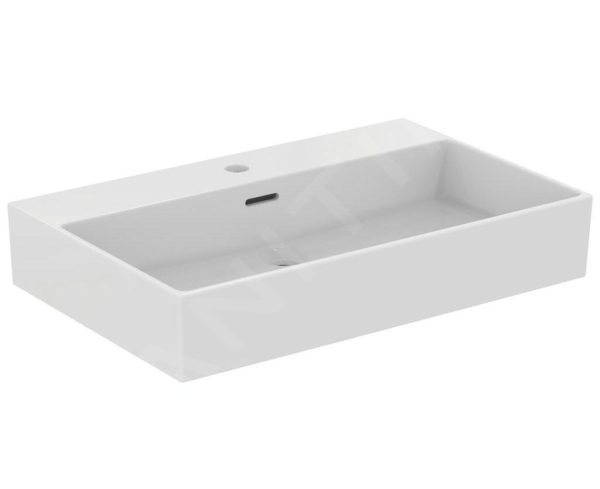 Ideal Standard Extra – Aufsatzwaschtisch 700×450 Mm, Mit Überlauf, Hahnloch, Weiß T389401 1