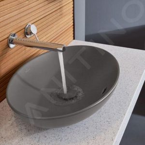 Villeroy & Boch Loop&Friends – Aufsatzwaschtisch, 560×380 Mm, Mit Überlauf, CeramicPlus, Graphite 4A4700i4 18
