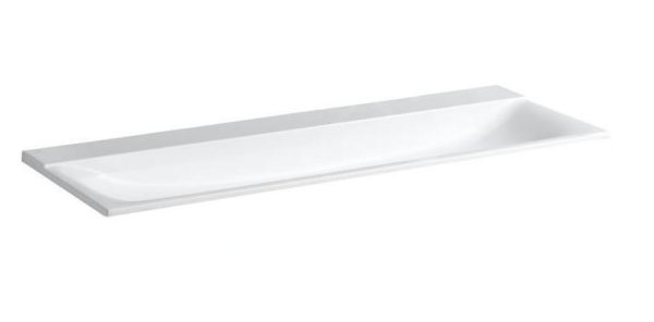 Geberit Xeno 2 – Doppelwaschtisch 1400×480 Mm, Ohne Hahnloch, Ohne Überlauf, Alpinweiß 500.276.00.1 1