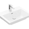 Villeroy & Boch Subway 3.0 – Möbelwaschtisch 600×470 Mm, Mit Überlauf, Mit Hahnloch, Ceramic Plus, Stone White 4A706GRW 10