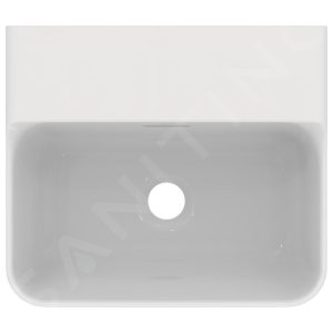 Ideal Standard Conca Ceram – Waschbecken 400×350 Mm, Mit Überlauf, Ohne Hahnloch, Weiß T381101 10