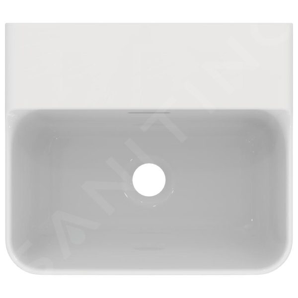 Ideal Standard Conca Ceram – Waschbecken 400×350 Mm, Mit Überlauf, Ohne Hahnloch, Weiß T381101 4