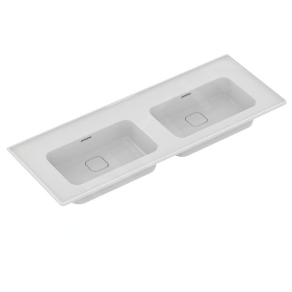 Ideal Standard Strada II – Doppelwaschtischunterschrank 1240×460 Mm, Ohne Hahnloch, Weiß T363601 1