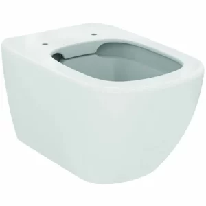 Ideal Standard Wand-WC Ohne Rand + WC-Deckel Soft Close, Weiß (TesiRimless) 11