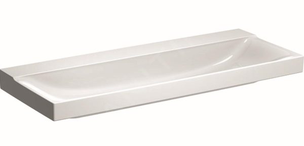 Geberit Xeno 2 – Waschtisch 1200×480 Mm, Ohne Hahnloch Und Überlauf, Mit KeraTect, Weiß 500.552.01.1 1