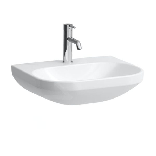 Laufen Lua – Waschtisch 46×55 Cm, Ohne Überlauf, Mit Hahnloch, LCC, Weiß H8110814001561 1