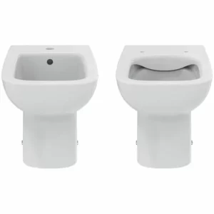 Wandbündige Sanitärkeramik Mit Sitz Mit Traditionellem Verschluss, Kollektion Life Ideal Standard 9