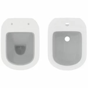 Wandmontierte Sanitärkeramik Mit Traditionellem Schließsitz Life Ideal Standard Kollektion – Wandablauf 11