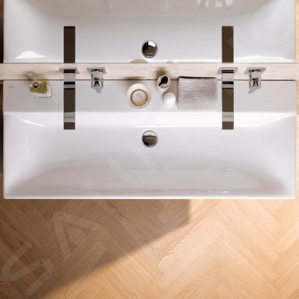 Geberit Xeno 2 – Waschtisch 1200×480 Mm, Ohne Hahnloch Und Überlauf, Mit KeraTect, Weiß 500.552.01.1 4