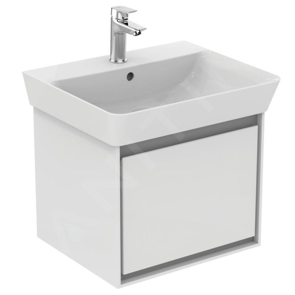 Ideal Standard Connect Air – Waschbecken Cube 550x460x160 Mm, Mit 1 Hahnloch, Weiß E029901 6