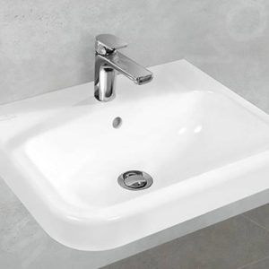 Villeroy & Boch Architectura – Waschbecken, 600×500 Mm, Mit Überlauf, Mit Hahnloch, CeramicPlus, Alpinweiß 418865R1 11