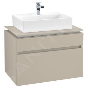 Villeroy & Boch Memento 2.0 – Möbelwaschtisch 500×420 Mm, Ohne Überlauf, Mit Hahnloch, Alpinweiß 4A225L01 13