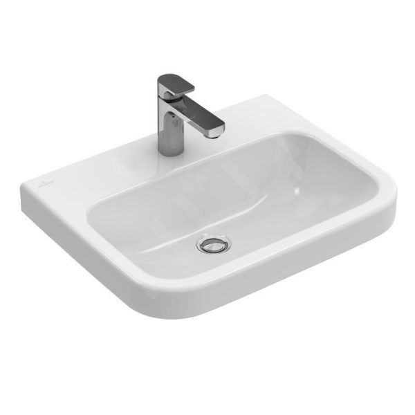 Villeroy & Boch Architectura – Waschbecken, 600×420 Mm, Ohne Überlauf, Ohne Hahnloch, Alpinweiß 41886101 4