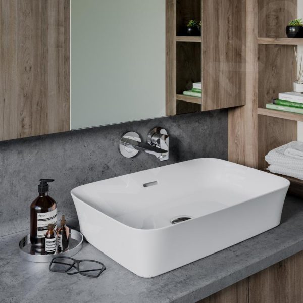 Ideal Standard Ipalyss – Aufsatzwaschbecken 650×400 Mm, Mit Überlauf, Weiß E188701 4