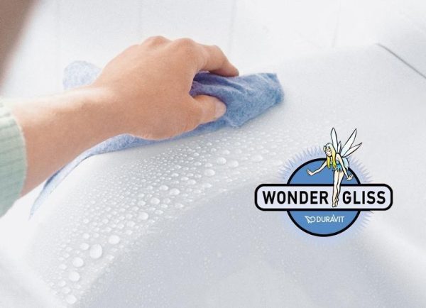 Duravit DuraSquare – Waschtischschale 600×335 Mm, DuraCeram, Mit WonderGliss, Alpinweiß 23556000001 8