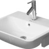 Duravit ME By Starck – Vorbauwaschtisch 550×455 Mm, 1 Hahnloch, Alpinweiß 0378550000 16