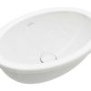 Villeroy & Boch Loop&Friends – Einbauwaschbecken, 570×410 Mm, Ohne Überlauf, CeramicPlus, Alpinweiß 4A6201R1 17