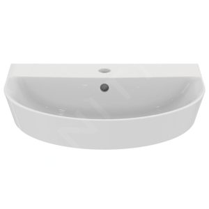 Ideal Standard Connect Air – Waschtisch 600×460 Mm, Mit Überlauf, Hahnloch, Mit Ideal Plus, Weiß E0694MA 11