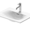 Duravit Viu – Aufsatzwaschtisch, 600×450 Mm, Mit 1 Hahnloch, Mit WonderGliss, Alpinweiß 03856000001 8