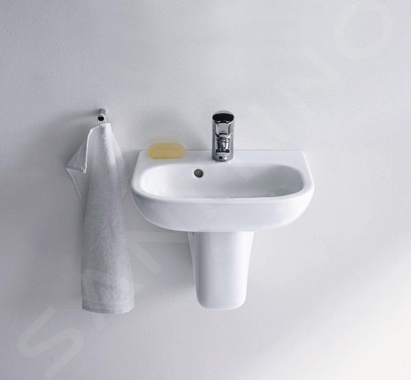Duravit D-Code – Halbsäule Für Waschbecken 070545, Alpinweiß 08571700002 4