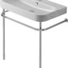 Duravit Happy D.2 – Metallkonsole Für Waschbecken Happy D.2 231810, Chrom 0030771000 10