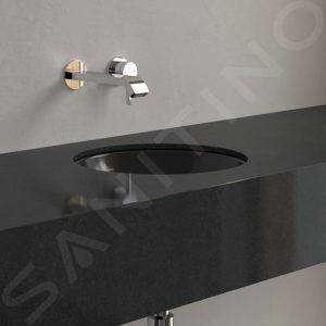 Villeroy & Boch Loop&Friends – Unterbauwaschbecken, Durchmesser 380 Mm, Mit Überlauf, CeramicPlus, Alpinweiß 4A5200S5 20