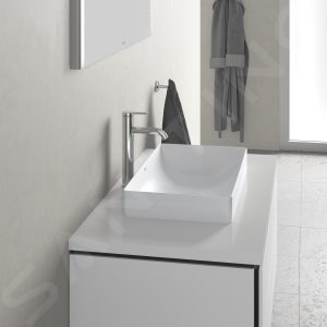 Duravit DuraSquare – Waschtischschale 600×335 Mm, DuraCeram, Mit WonderGliss, Alpinweiß 23556000001 18