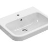 Villeroy & Boch Architectura – Waschbecken, 600×500 Mm, Mit Überlauf, Mit Hahnloch, CeramicPlus, Alpinweiß 418865R1 17