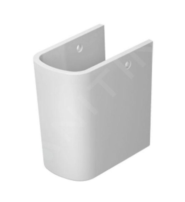 Duravit Soleil By Starck – Halbsäule, WonderGliss, Weiß 08584600001 1
