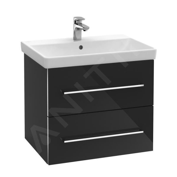 Villeroy & Boch Avento – Möbelwaschtisch 600×470 Mm, Mit Überlauf, Mit Hahnloch, CeramisPlus, Stone White 415860RW 5