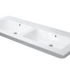 Duravit ME By Starck – Doppelwaschtisch-Möbel 1300×490 Mm, Mit Überlauf, Ohne Hahnloch, Weiß 2336130060 13