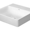 Duravit DuraSquare – Möbelwaschtisch 500×470 Mm, DuraCeram, Alpinweiß 2353500079 10