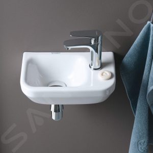 Duravit DuraStyle – Handwaschbecken 360×220 Mm, Mit 1 Hahnloch Rechts, Alpinweiß 0713360000 9