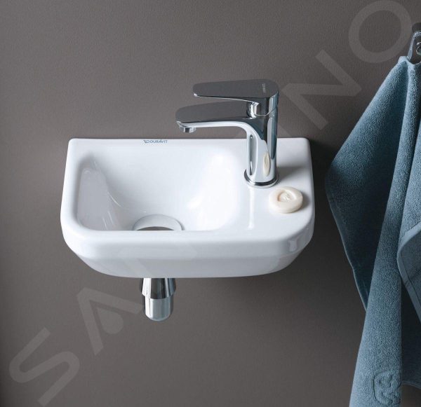 Duravit DuraStyle – Handwaschbecken 360×220 Mm, Mit 1 Hahnloch Rechts, Alpinweiß 0713360000 4