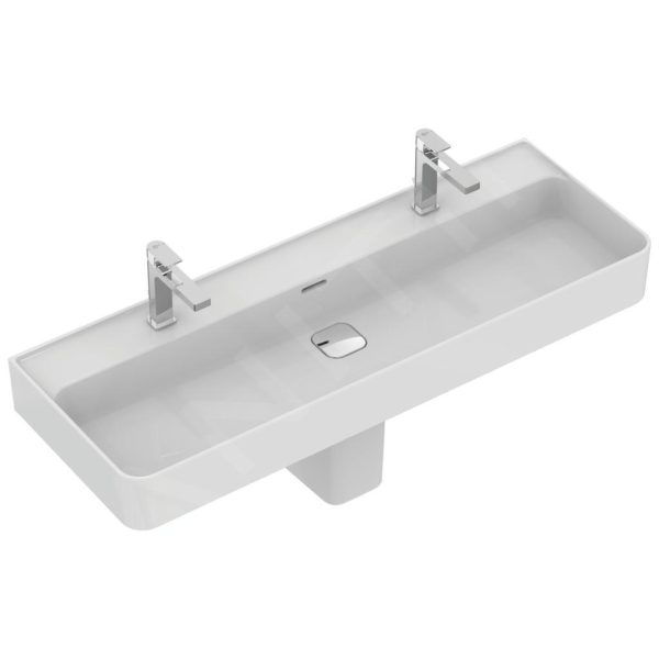 Ideal Standard Strada II – Waschbecken 1200×430 Mm, Mit 2 Hahnlöcher, Weiß T359501 4
