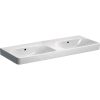 Geberit Smyle Square – Doppelwaschtisch 1200×480 Mm, Mit Überlauf, Ohne Hahnloch, Weiß 500.224.01.1 11