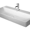 Duravit DuraSquare – Waschtisch 1000×470 Mm, Mit 1 Hahnloch, DuraCeram, Mit WonderGliss, Alpinweiß 23531000411 11