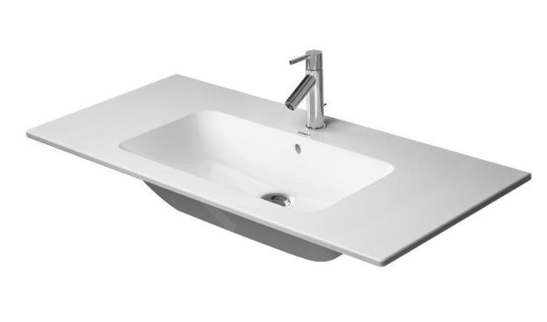Duravit ME By Starck – Möbelwaschtisch 1030×490 Mm, Ohne Hahnloch, Alpinweiß 2336100060 1