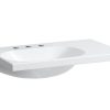 Laufen Lua – Möbelwaschtisch 75×46 Cm, Ohne Überlauf, 3 Hahnlöcher, LCC, Weiß H8170864001581 13